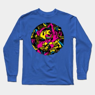 CMYK Circle of Drip Long Sleeve T-Shirt